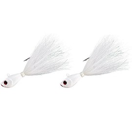 Last Cast Tackle 3-6oz Bucktail Fishing Lure Jigs (6.0 Ounce - 2 Pack)