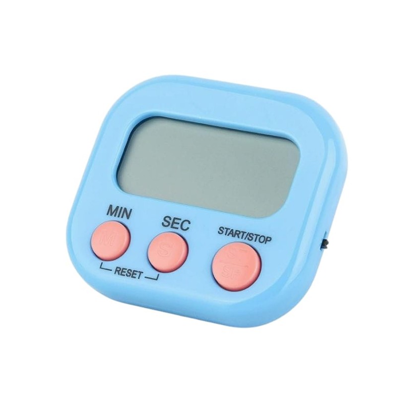 VEDA 4-Piece Digital Kitchen Timer Set, LCD Display, Multi-Function Electronic