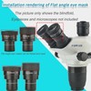 Rubber Eyepiece Cover Eyepiece Guards Cylinder Eyepice Shield Cups Dustguard