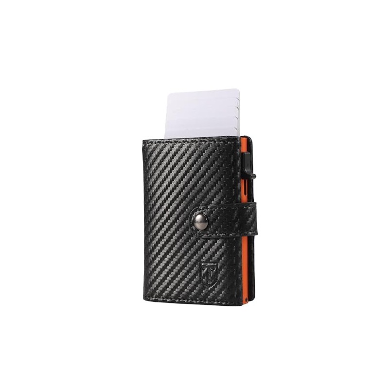 TENBST Men's Wallet with Coin Compartment and RFID Protection 63,