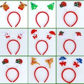 International Christmas Character Headband Gift One Size / Option 15 60ea