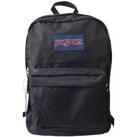 JanSport SuperBreak Backpack (Pink Patchwork)