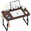 DECOSIS Laptop Desk for Bed Height Adjustable, Lap Bed Table