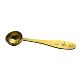 Tea Measuring Spoon, Stainless Steel, 1 Perfect Cup of Loose Leaf Tea, Camellios