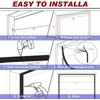 Nuogo Weatherproofing Garage Door Seals Top and Sides Seal Strip