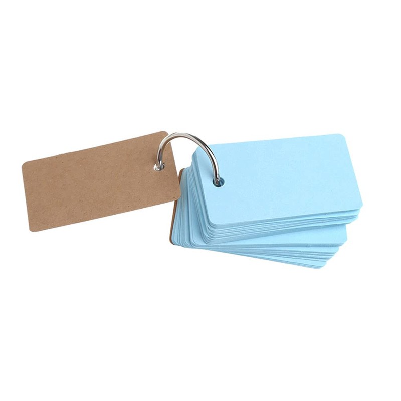 Revision Study Cards, Mini Index Cards, Blank Flash Cards with