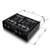PYLE-PRO Premium Direct Injection Audio Box - Passive DI Unit