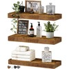 QEEIG Floating Shelves for Wall Bathroom Shelf Bedroom Kitchen Living