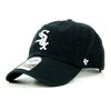 47Brand Low Cap 6 Panel Cleanup Chicago White Sox Black Black