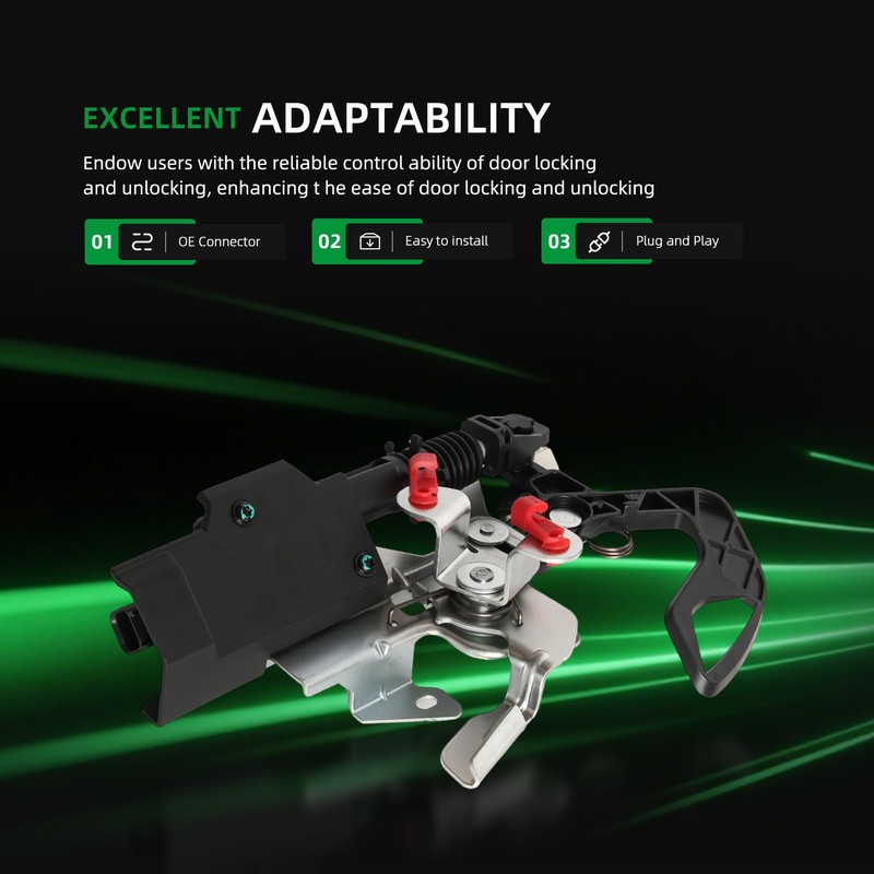 Riyhch Tailgate Lock Latch Actoator Door Control Fit for Ram