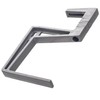 KADAX Plastic Balcony Box Holder, Flower Box Holder, No Drilling,