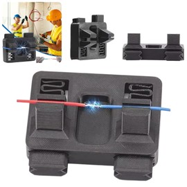 Electric Wire Welding Fixture, Helping Hands Soldering Station, Holding Power Welding Accessories, Welding Wire Stand Soldering Fixture, Soldering Wire Welding Aid, Soldering Clamp Repair Tool (Black)