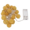 LED Light String Innovative Iron Wire Round Ball String Lights