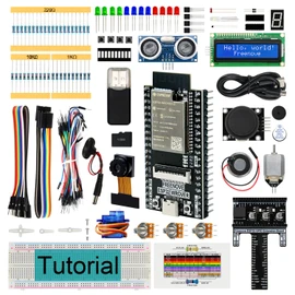 FREENOVE Super Starter Kit for ESP32-WROVER (Included) (Compatible with Arduino IDE), Onboard Camera Wireless, Python C, 536-Page Detailed Tutorial, 173 Items, 82 Projects