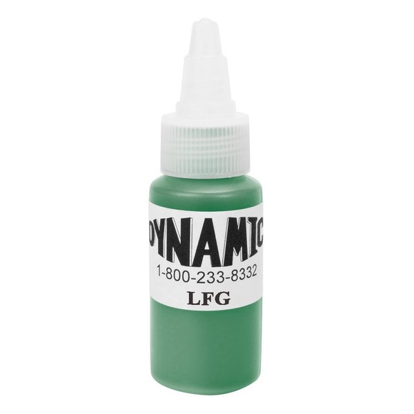 Dynamic Tattoo Ink Color Leaf Green 1 Ounce