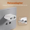 GRIFEMA USA Travel Adaptor 4 Pack 6A 250V