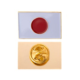 Desert Cactus Japan Flag Lapel Pin Country Enamel Made of Metal Souvenir Hat Men Women Patriotic Japanese (Rectangle Pin)