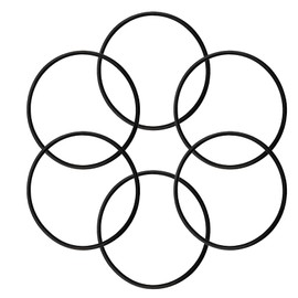 6-Pack 151122 O-Rings Compatible with Pentek Big Blue Water Filter Housings Seals Gasket, for Pentair, Culligan HD-950A,Heavy-Duty Nitrile Rubber Seals for Leak-Free Filtration Systems