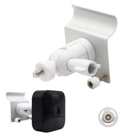 NACETURE Vinyl Siding Mount Compatible with Blink Camera Outside with 360° Swivel & 90° Tilt Adjustment- Outdoor Camera Mount No Drill or Hole Needed- Weatherproof Vinyl Siding Hooks (2)