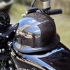 Vintage Motorcycle Half Helmet, Carbon Fiber Open Face Retro Motorcycle