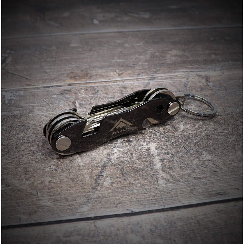 Stealth Pocket Key Holder Organiser - Premium Compact Minimalist Keys