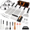 HaSteeL 25Pcs Griddle Accessories Kit, Stainless Steel Teppanyak Tools Set