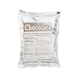 Chefs Companion Instant Chocolate Pudding Mix, 24 Ounce -- 12 per case.