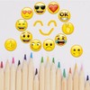 MORCART Pack of 28 Magnets, Emoji Fridge Magnets, Funny Smiley