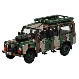 MINI GT 1/64 Land Rover Defender 110 Malaysian Army Harimau Belang (Right Handle) Malaysia Limited Finished Product MGT00321-R