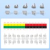 Brackets Ortodoncia Metálicos 20piezas Mini Roth Ganchos 345 0.018