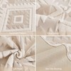 XSlive Boho Plush Couch Covers for Sofa Washable, Fuzzy Soft