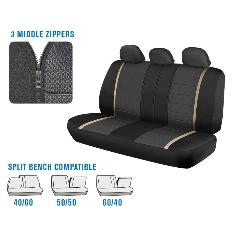 Advanced Performance Car Seat Covers - Instant Install Sideless Fronts