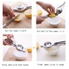 krueis Lemon Juicer Stainless Steel Thickened Mini Manual Fruit Juicer