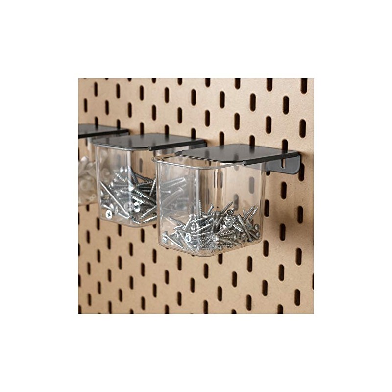 IKEA Skådis Container with Lid, Gray