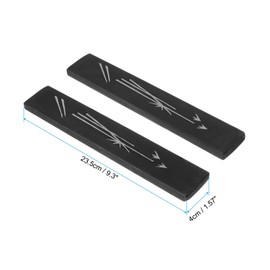 PATIKIL Calligraphy Paper Weights, 1 Pair Paper Weights Chinese Calligraphy Stone Paperweight for Calligraphy Practice Painting Writing Drawing, 23.5cm/9.31in