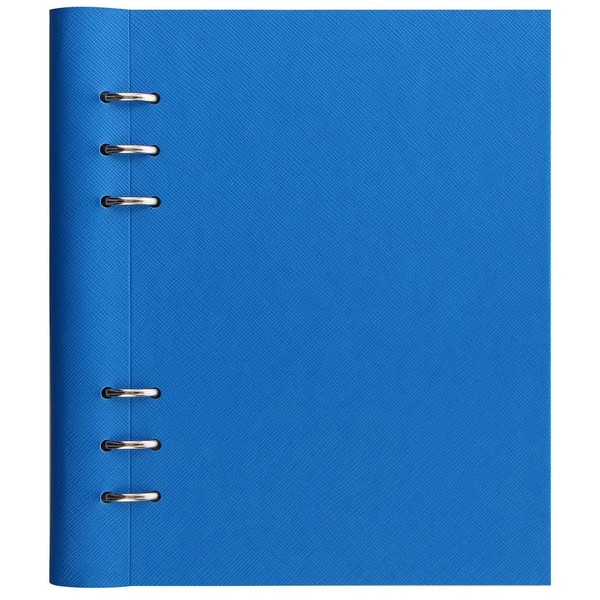 Filofax A5 Saffiano Clipbook - fluoro blue