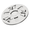 1/4 10.5 Inch Empty Tape Reel 3 Hole Aluminum Alloy