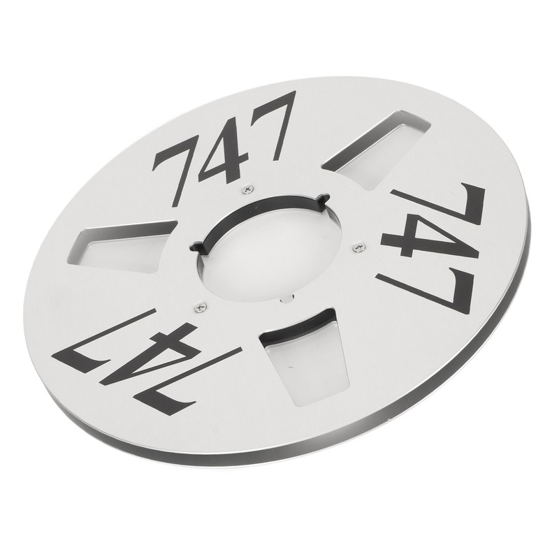 1/4 10.5 Inch Empty Tape Reel 3 Hole Aluminum Alloy