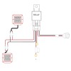 Nilight LED Light Pods 2PCS 42W 3Inch Triple Row Spot