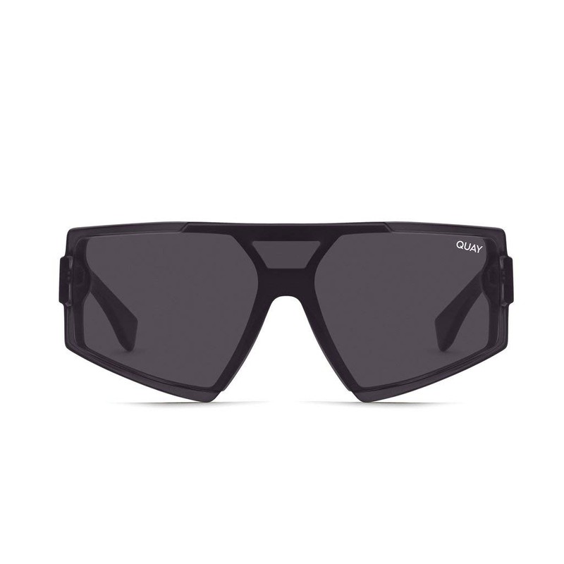 Quay Australia Space Age Sunglasses Black/Black