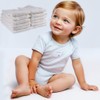 Prefold Cloth Diapers, Fasoar 3 Ply Baby Washable Cotton Diapers