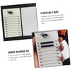Baluue 2pcs Acrylic Lash Display Boards for Eyelash Extensions Lash