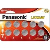 Panasonic 10 x PANASONIC LITHIUM BATTERY 3V CR2032 CR 2032