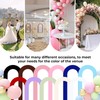 Babenest 7.2Ft Spandex Open Arch Backdrop Cover, Fitted Double-Sided U-Shaped
