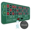 iEsstros Casino Roulette Mat 70" x 35" Rubber Roulette Table
