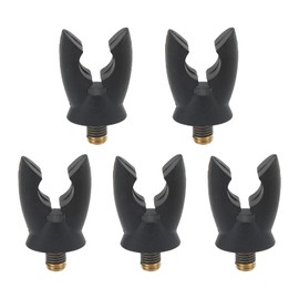 Alvinlite Carp Fishing Rod Holder Pack of 5 Fishing Rod Rest Head Non-Slip U-Head Fishing Rod Holder Holder for Sea Fishing