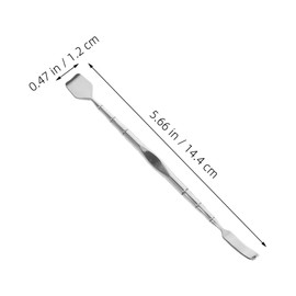 Baluue Stainless Steel Blackhead Removal Tool Dual-headed Comedone Extractor for Facial Cleaning and Removal Travel-friendly Skincare