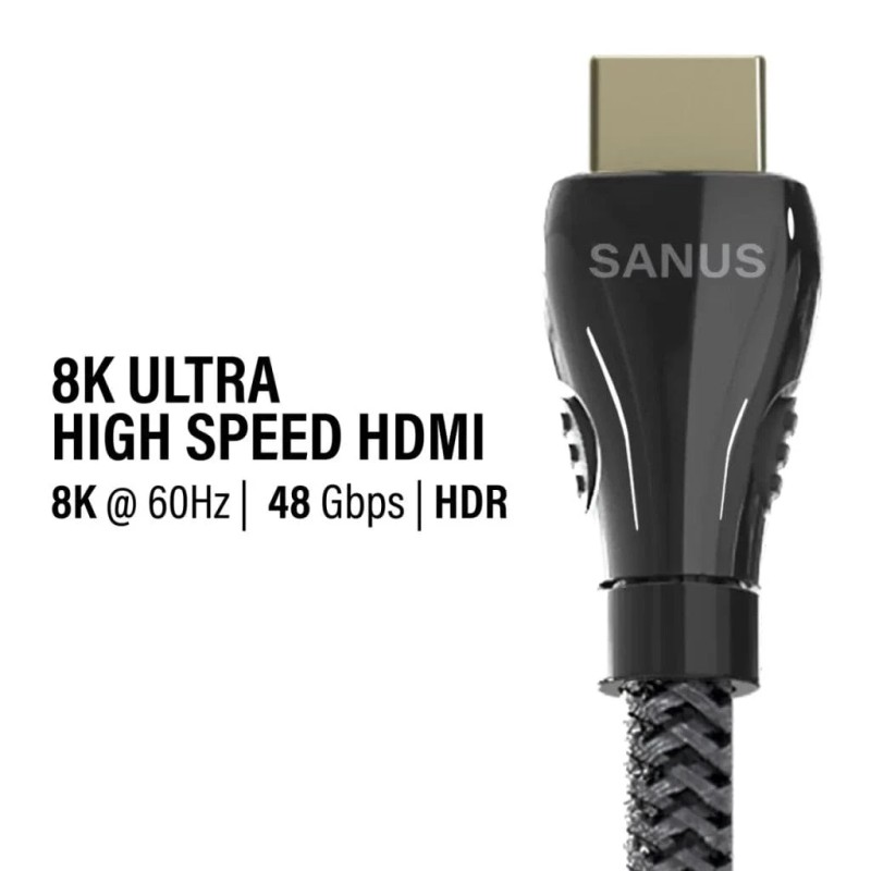 Sanus Ultra High Speed HDMI Cable 8K 2.1 48Gbps (2