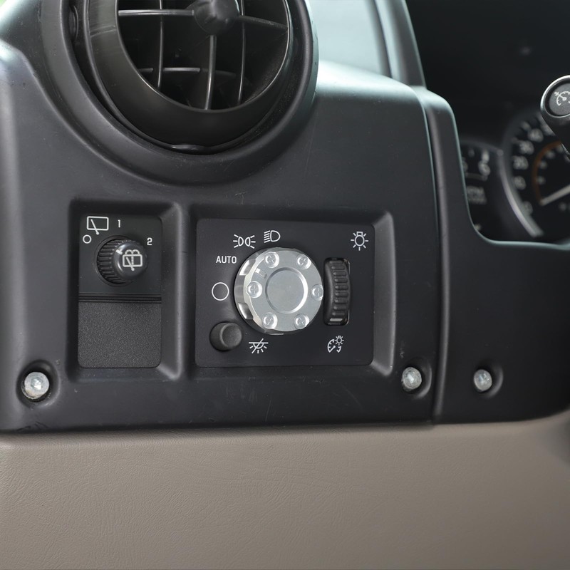 PIUGILH Car Headlight Switch Knob Cover Compatible with Hummer H2