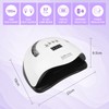 LED UV Nail Lamps 180W Nail Dryer Gel Nail Curing